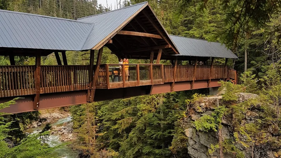 Kuskanax Creek Footbridge