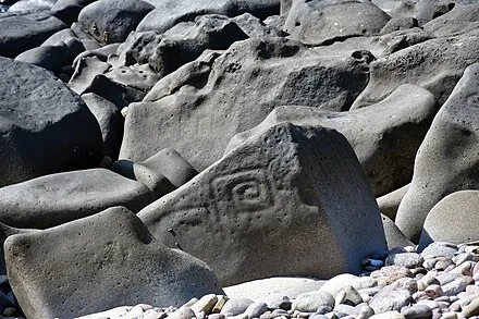 Las Labradas Petroglyphs
