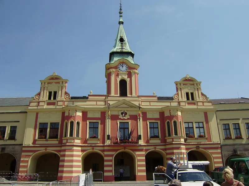 Mělník Main Square (Náměstí Míru)