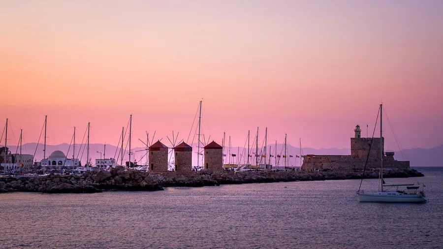 Mandraki Harbour