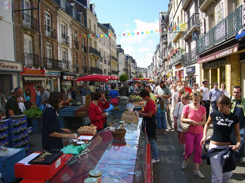 Marché de Dieppe