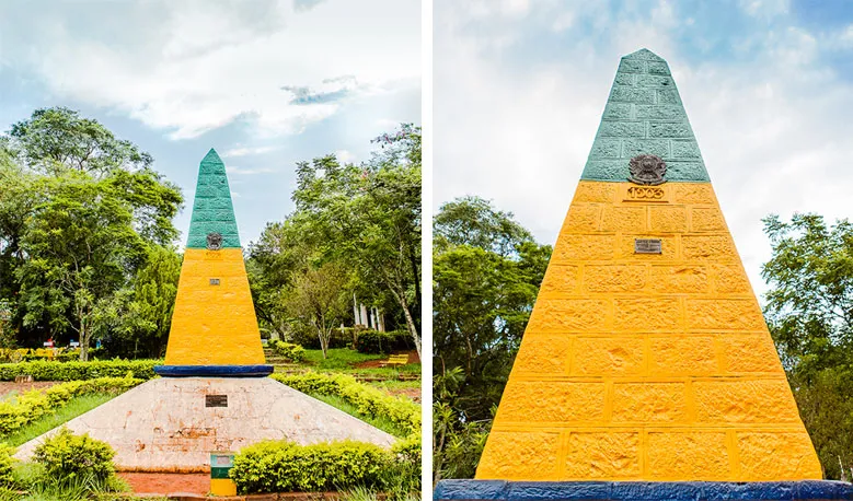 Marco das Três Fronteiras (Triple Frontier Landmark)