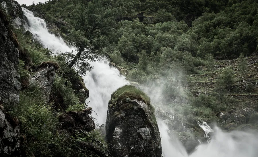 Mardalsfossen Waterfall