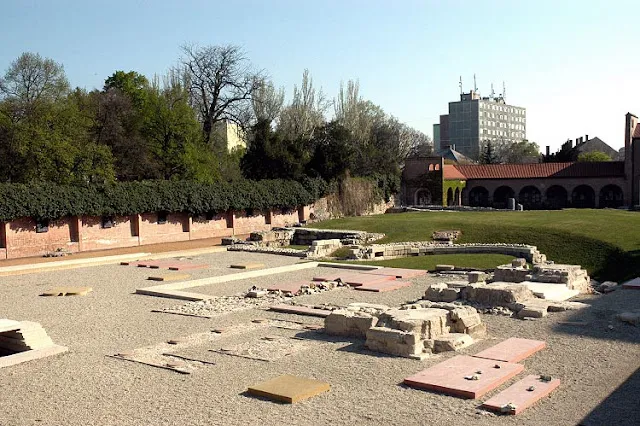 Medieval Marketplace Ruins
