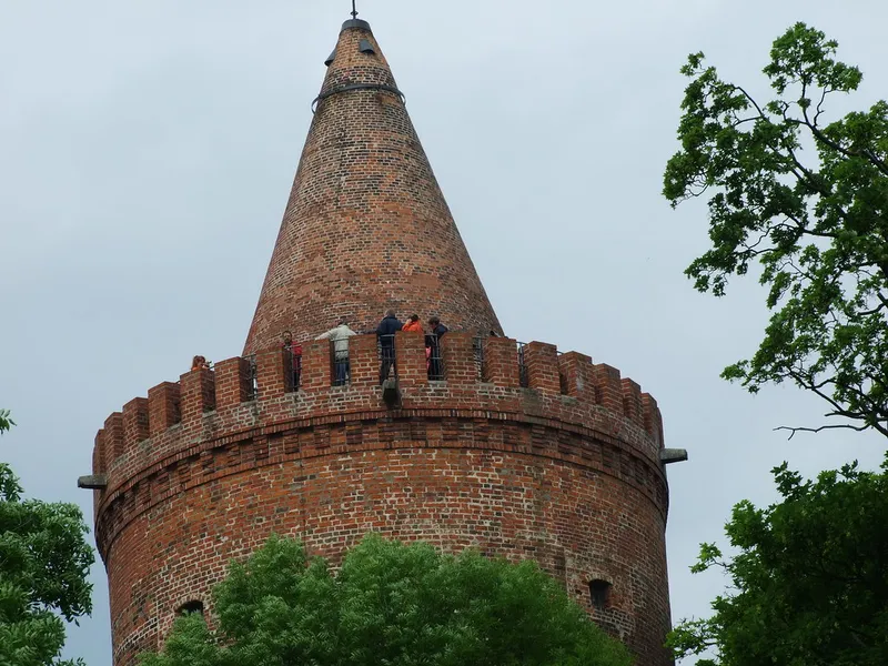 Medieval defensive walls in Stargard