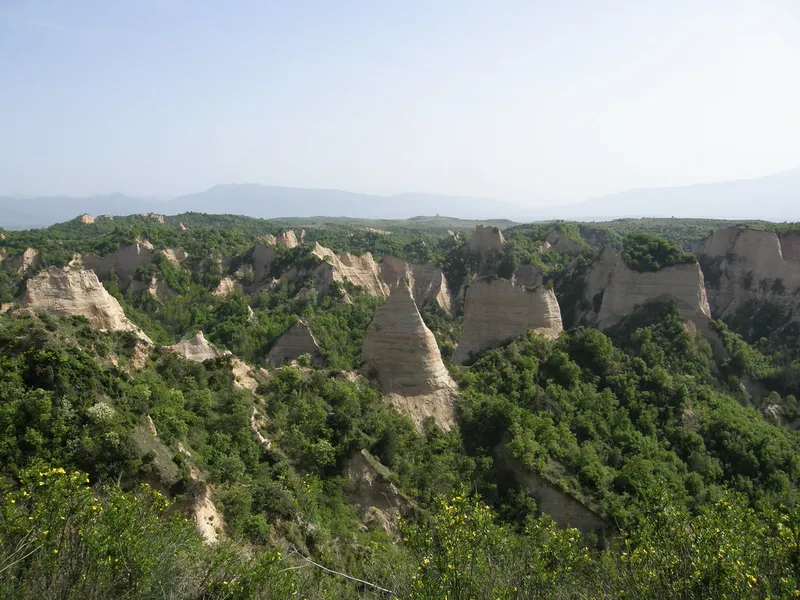 Melnik Sand Pyramids Natural Landmark
