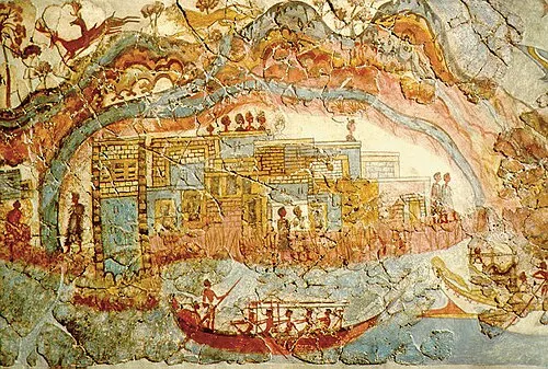 Minoan settlement of Azoria