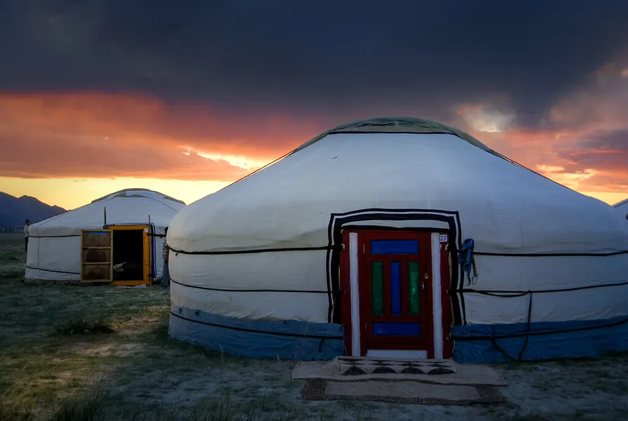 Mongol Nomadic Ger Camp