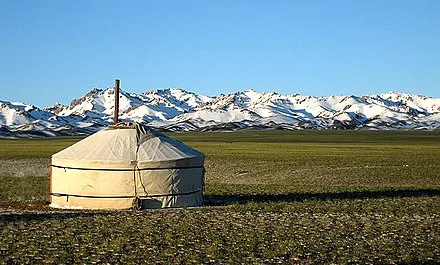 Mongolian Nomadic Ger Camp