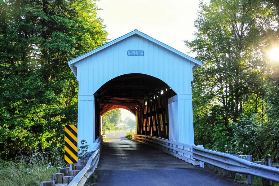 Mosby Creek Covered Bridge