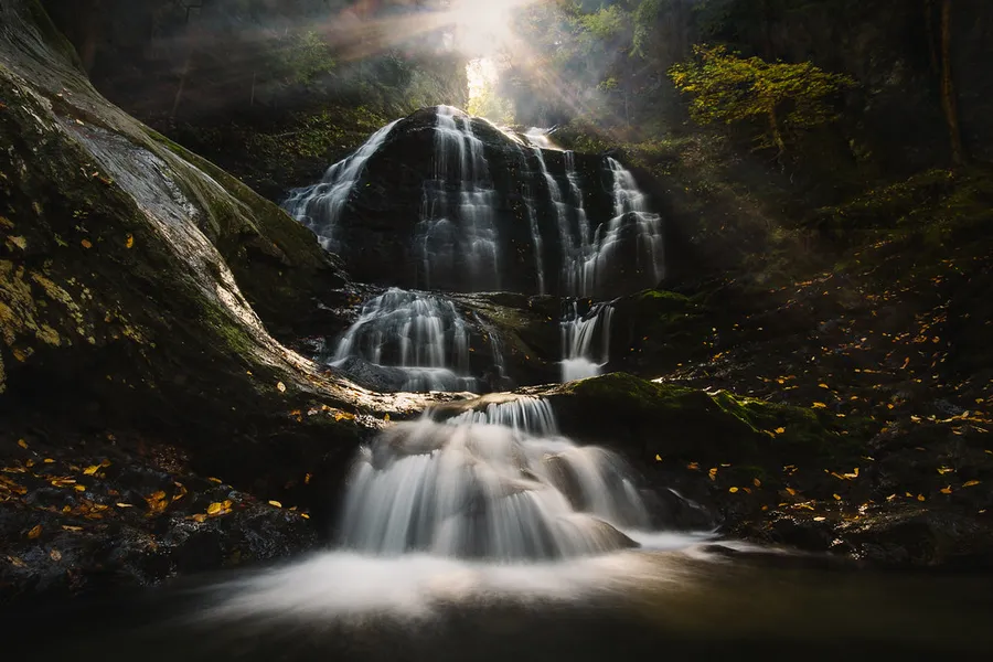 Moss Glen Falls
