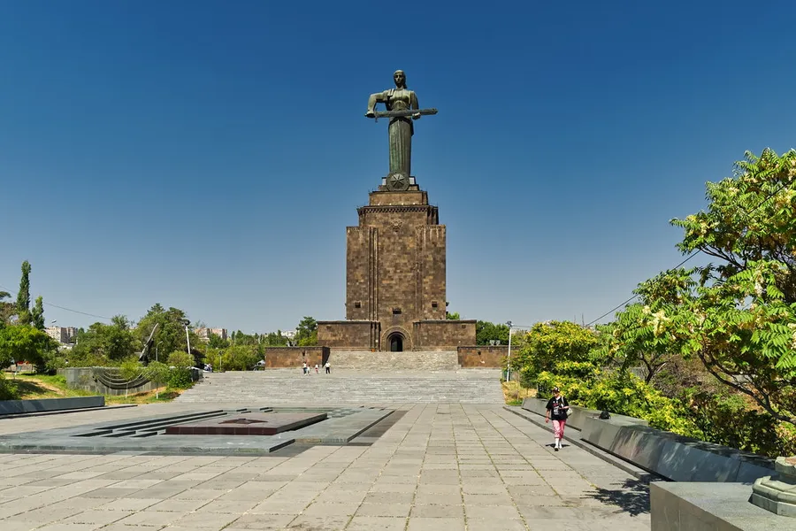 Mother Armenia Statue