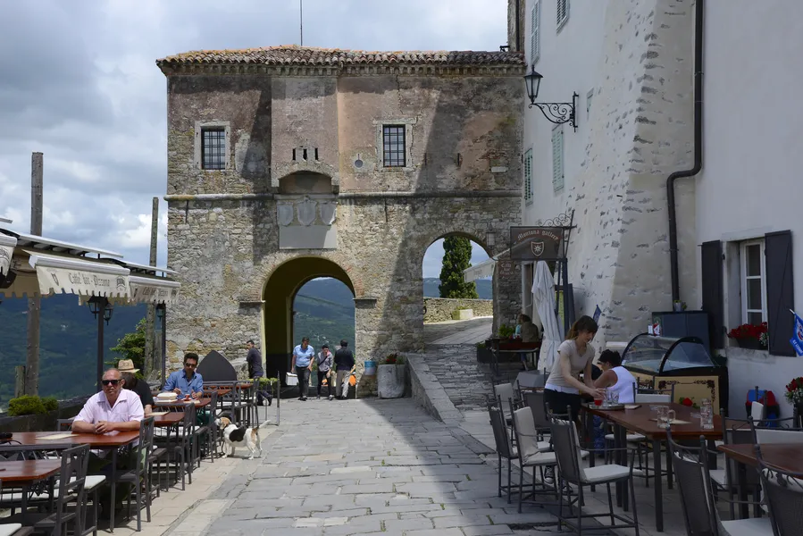 Motovun Town Square