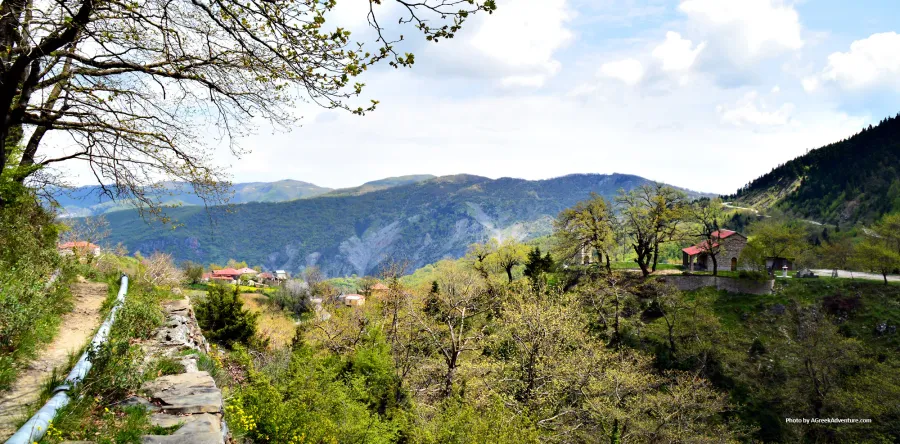 Mount Agrafa Peaks