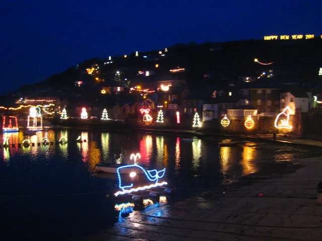 Mousehole Christmas Lights