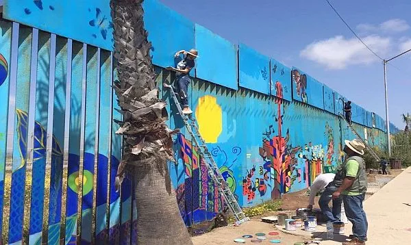 Naco Border Wall Murals