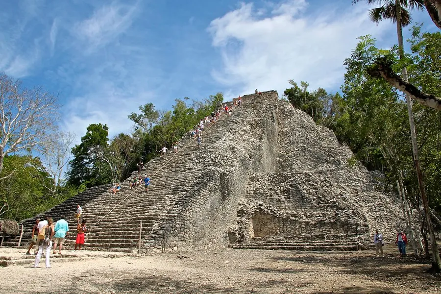 Nohoch Mul Pyramid