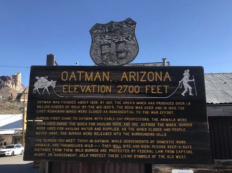 Oatman Ghost Town