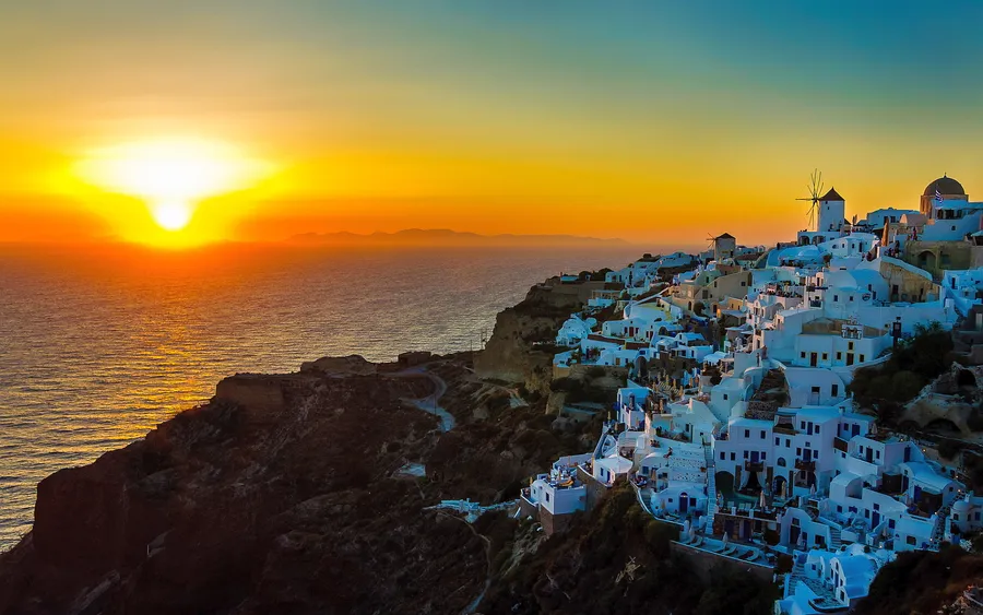 Oia Sunset Viewing Point