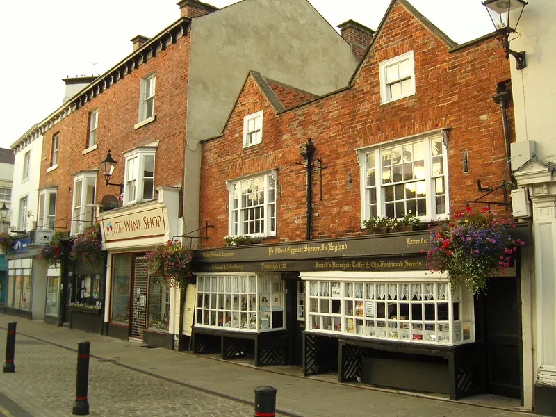Oldest chemist shop in England (circa 1720)