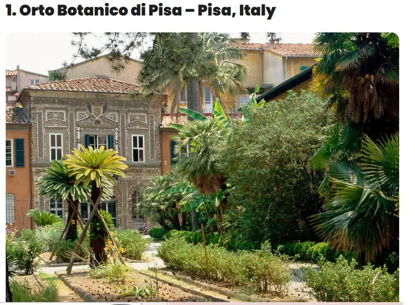 Orto Botanico di Pisa
