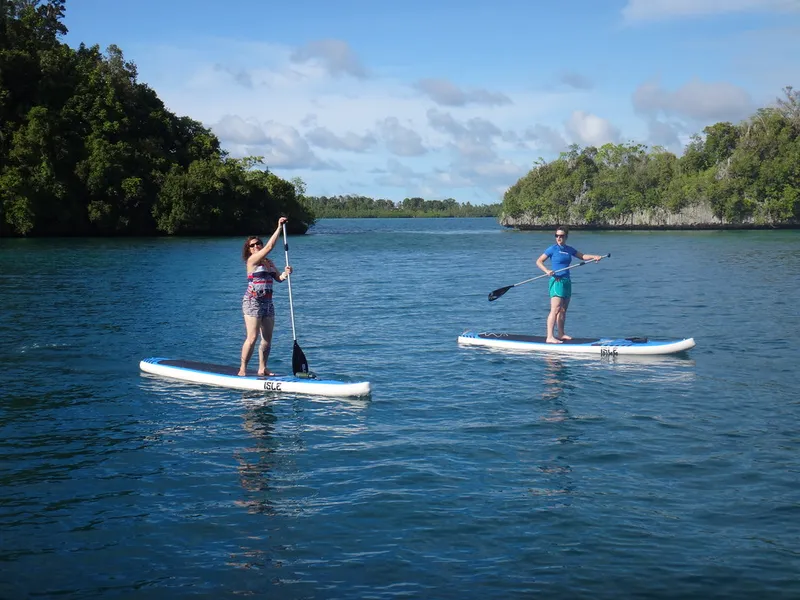Paddleboarding in Islamorada