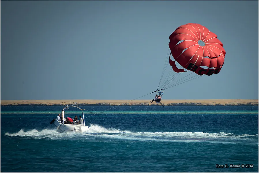 Parasailing at Hurghada