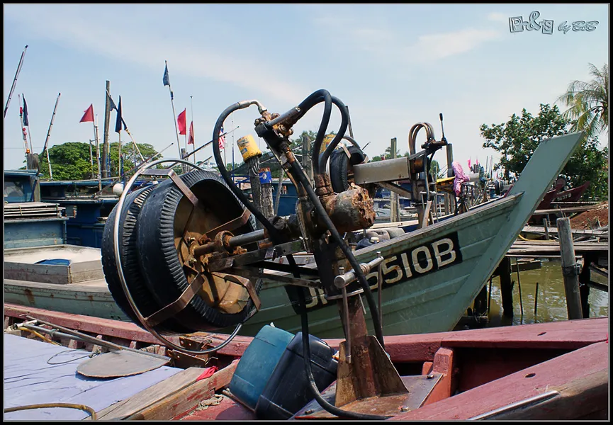 Parit Jawa Fishing Village