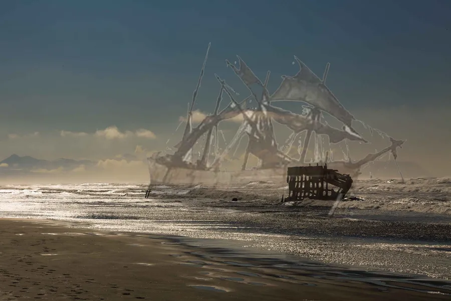 Peter Iredale Shipwreck