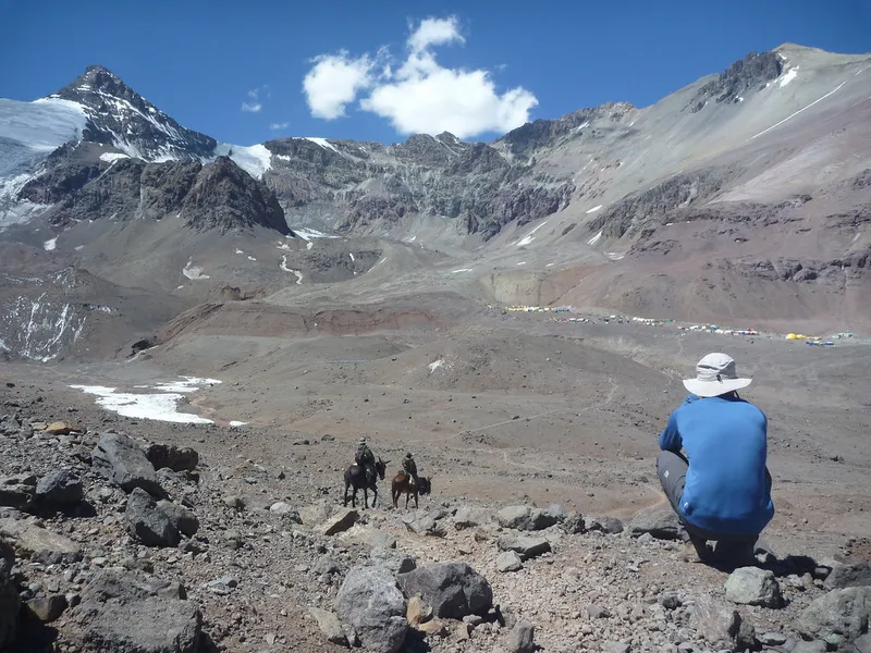 Plaza de Mulas Base Camp