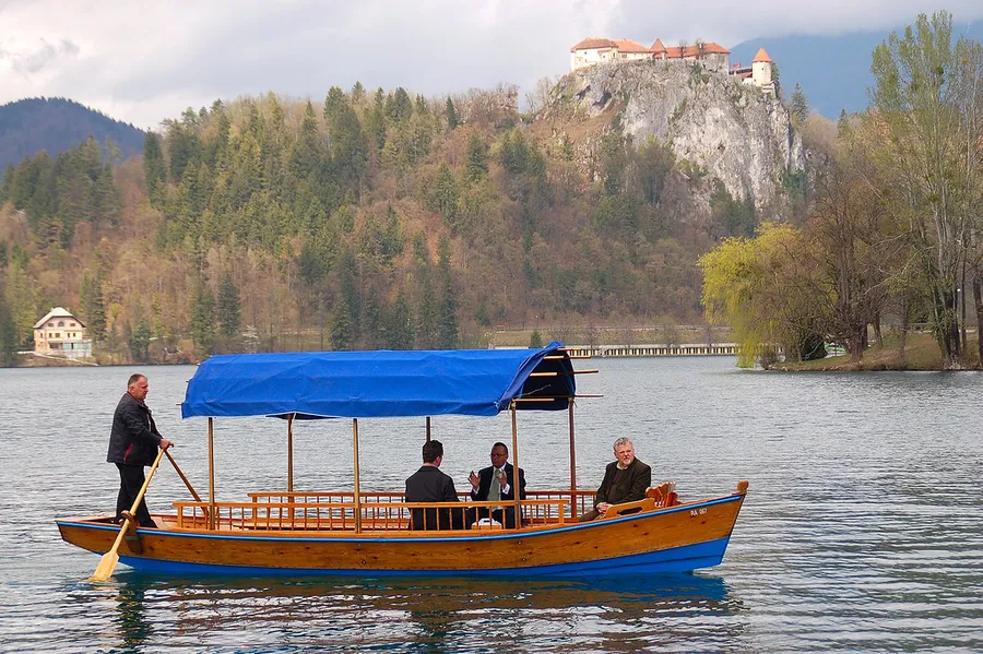 Pletna Boat Ride to Bled Island