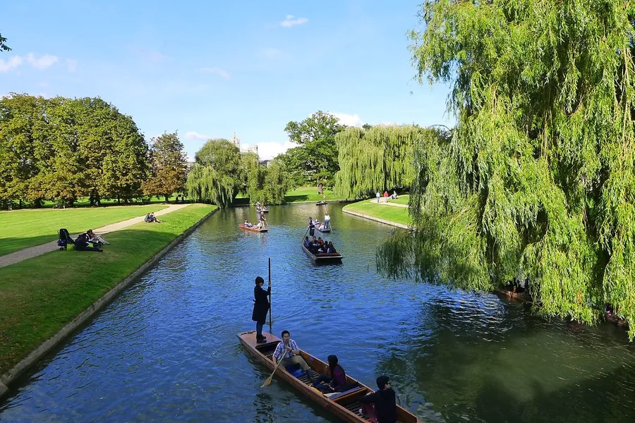 Punting on the River Cam
