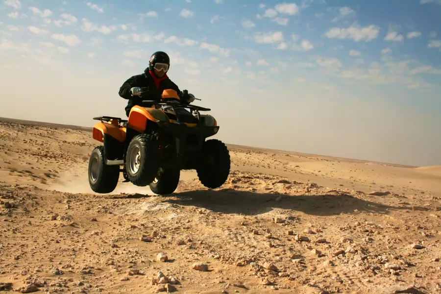 Quad Biking in the Namib Desert