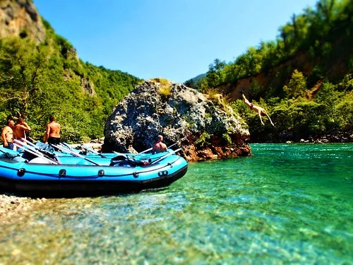 Rafting Adventure at Tara River