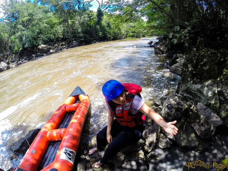 Rafting on the Fonce River