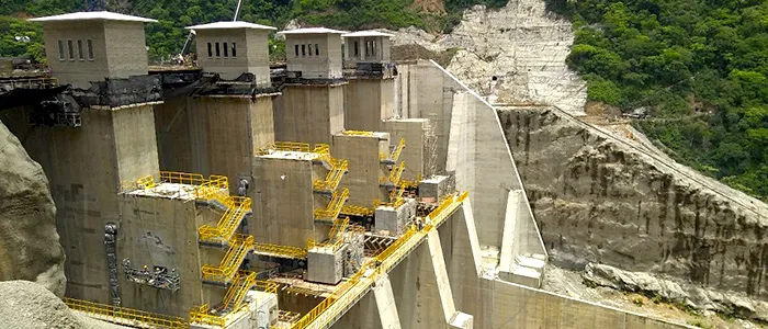 Represa Daniel Palacios (Amaluza Dam)