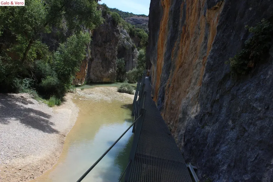 Sendero a las Fuentes de Alquézar