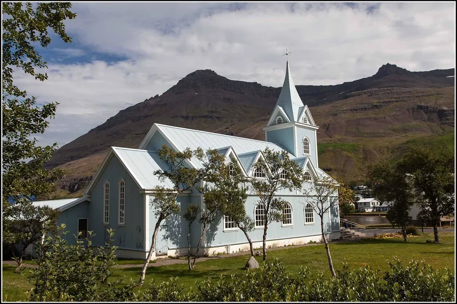 Seyðisfjörður Blue Church