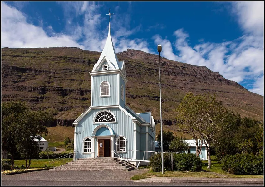 Seydisfjordur Blue Church