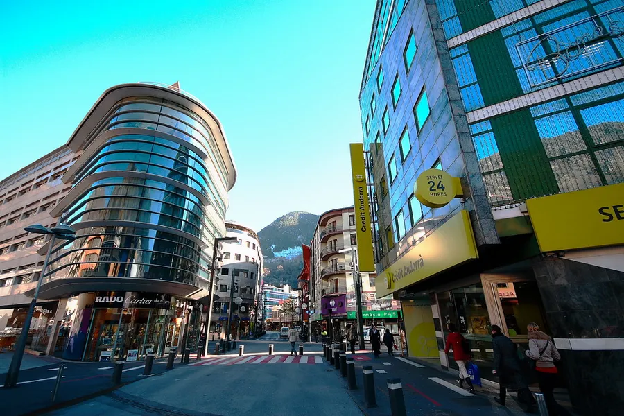 Shopping Streets of Andorra la Vella