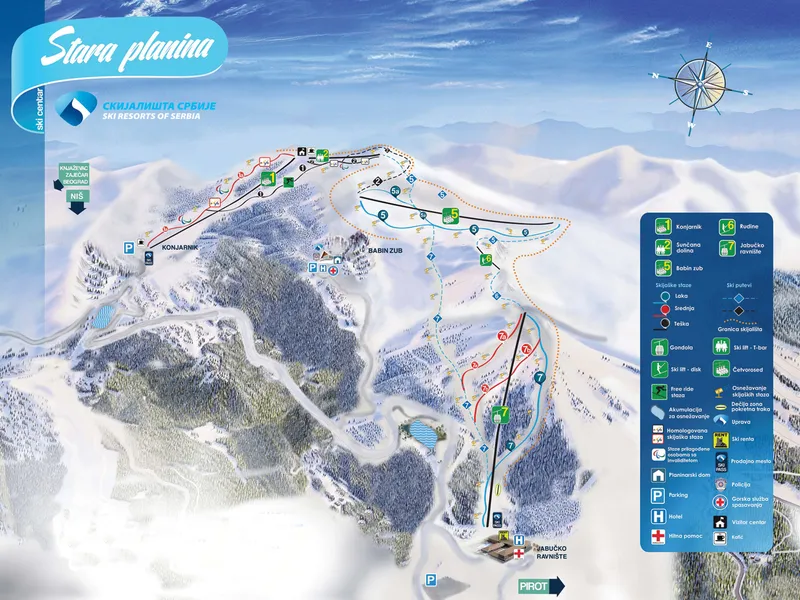 Skiing in Stará Ľubovňa