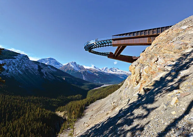 Skywalk at Jasper National Park