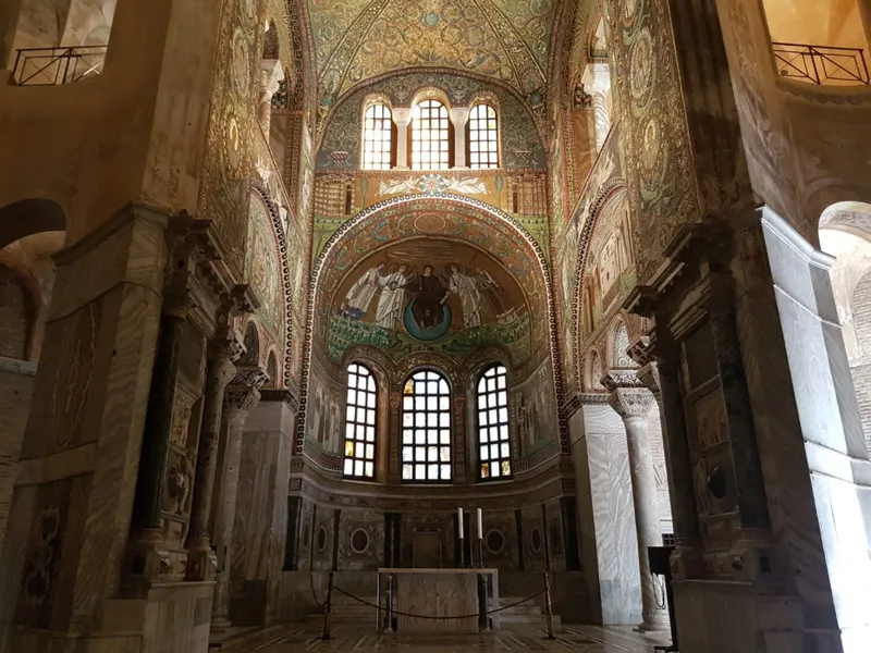 Small Basilica with Mosaics