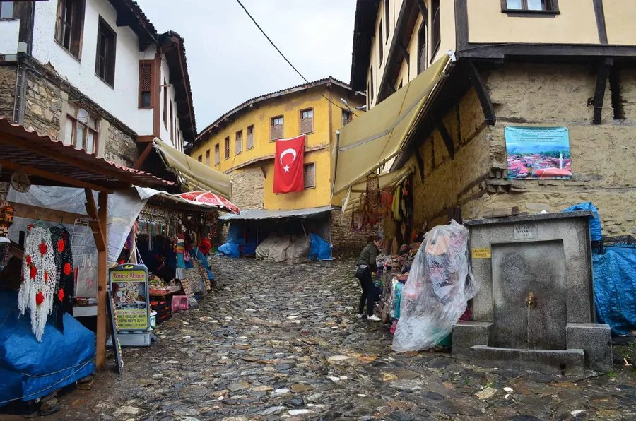 Stone paved streets of Cumalıkızık
