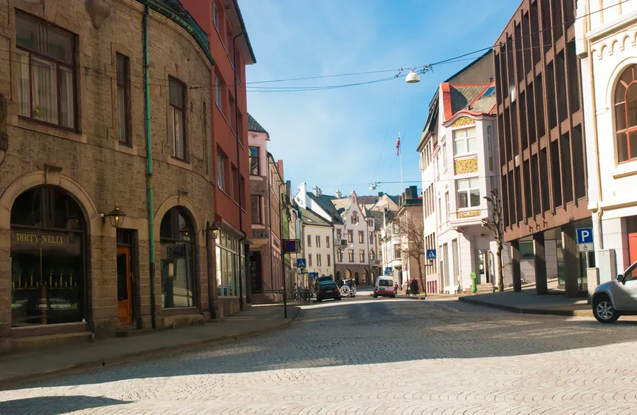 Strandgata pedestrian street