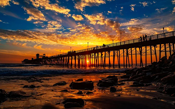 Sunset Beach Pier