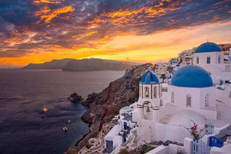 Sunset at Oia
