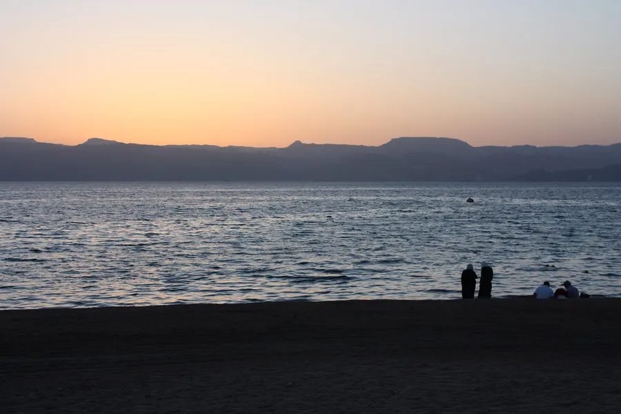 Sunset walk along Aqaba’s waterfront