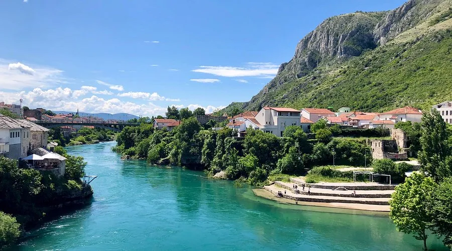 Take a riverboat to Mostar