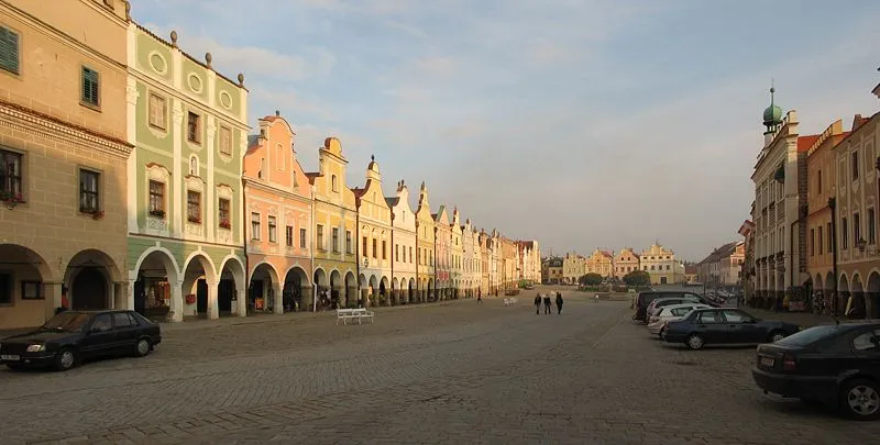 Telč Main Square (Náměstí Zachariáše z Hradce)
